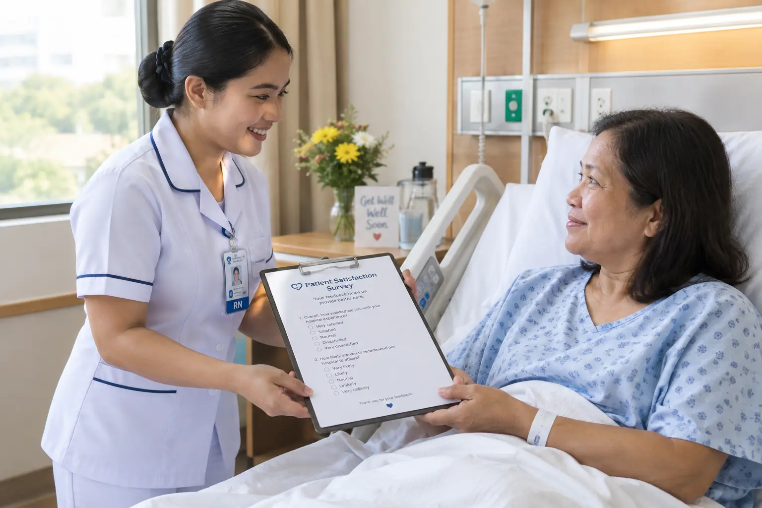 Patient Satisfaction Survey Items for a Nursing Thesis: A Ready-to-Adapt Bank, Compared (Philippines, 2026)
