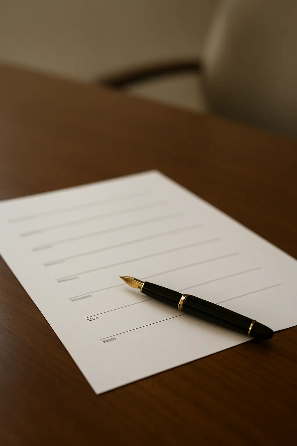 A thesis approval sheet on a table with signature lines for the adviser, panel chair, members and dean, and a pen resting on it