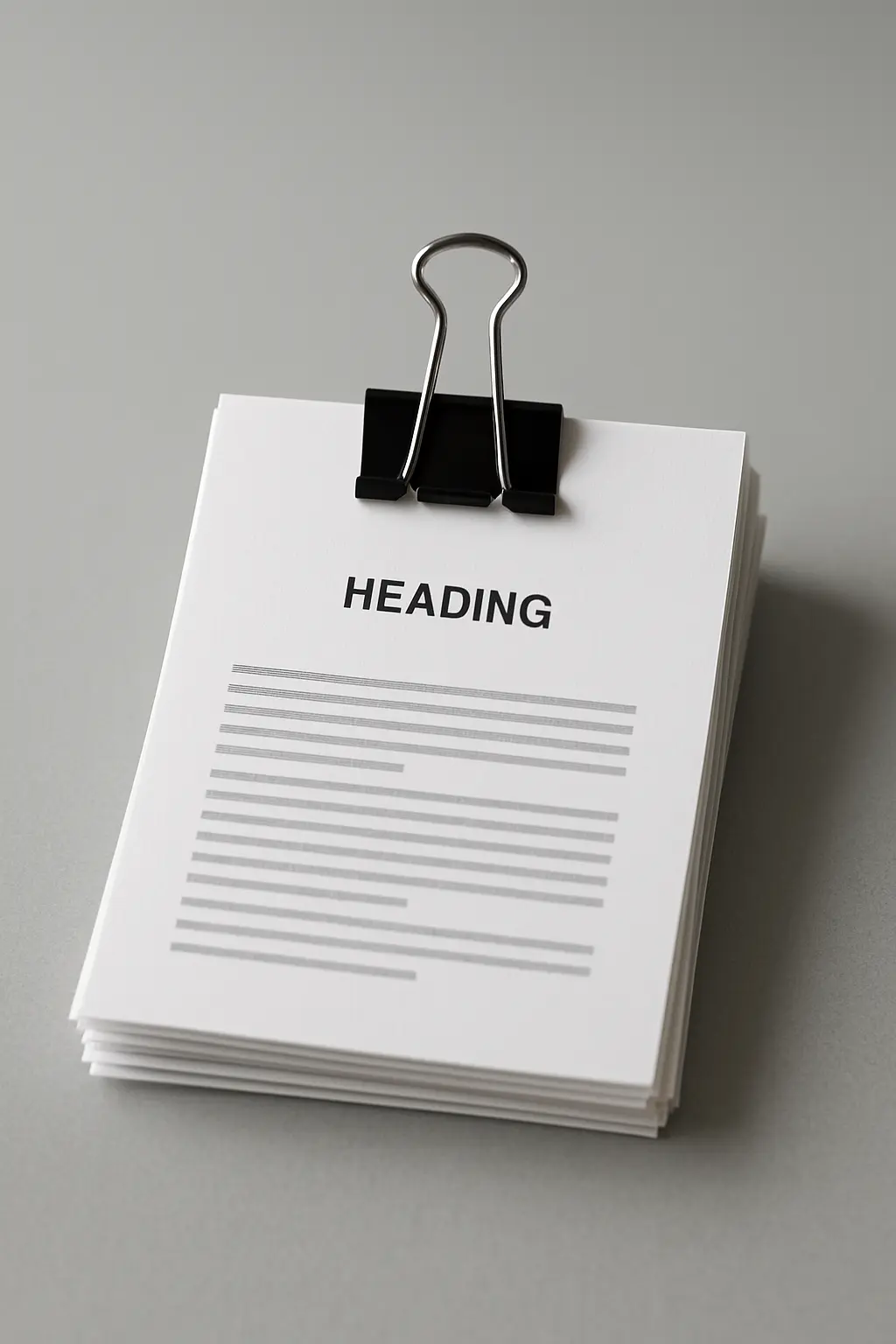 A printed appendix page holding a transcript of prompts and responses, clipped behind a cover sheet